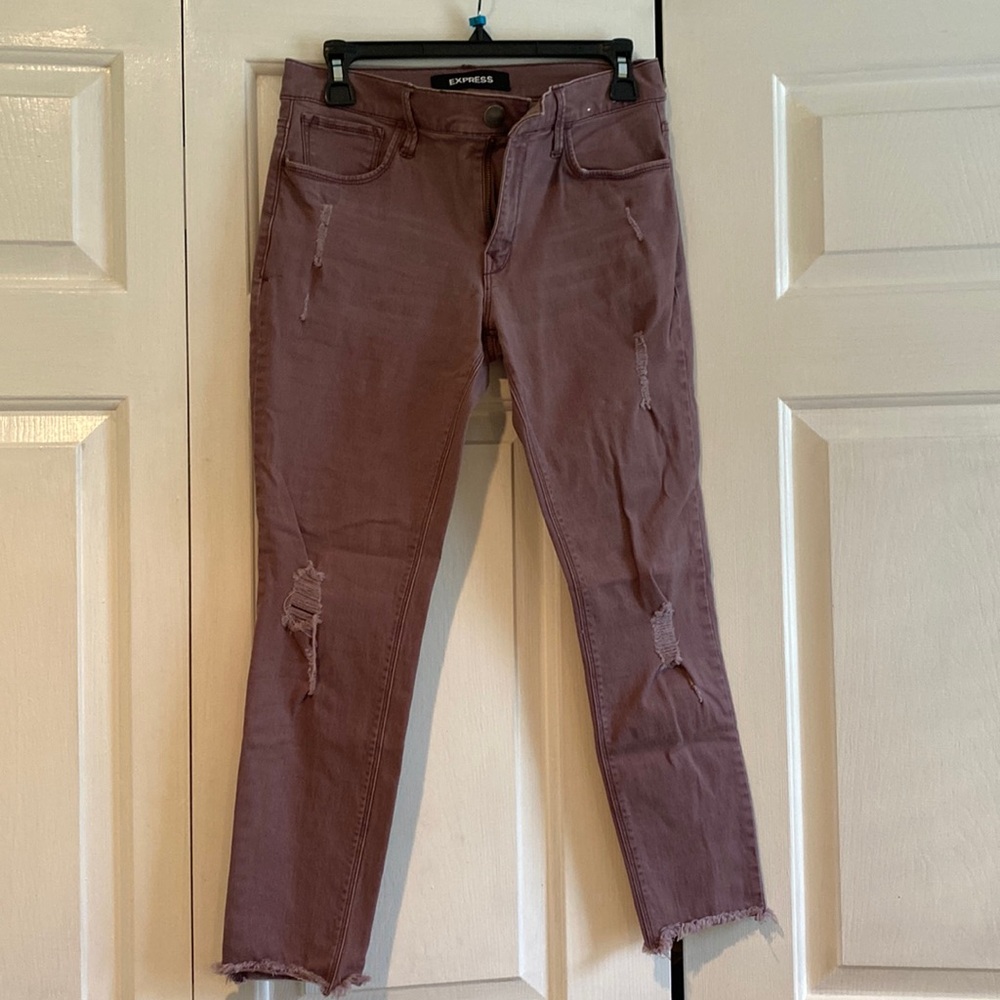 Express Ankle Length Skinny Jean